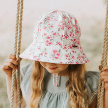 Load image into Gallery viewer, Ponytail Bucket Sun Hat - Grace