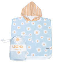 Load image into Gallery viewer, Lesimo Sand Free Kids Hooded Towel - Daisy