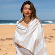 Load image into Gallery viewer, Lesimo Beach Towel - Coogee Sand