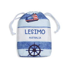 Load image into Gallery viewer, Lesimo Sand Free Kids Hooded Towel - Little Sailor