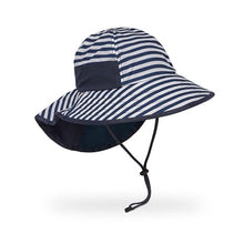 Load image into Gallery viewer, SUNDAY AFTERNOONS - KIDS PLAY HAT - NAVY STRIPE