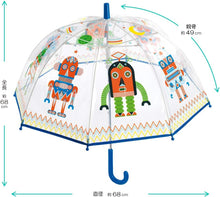 Load image into Gallery viewer, Djeco Kids Umbrella - Robot
