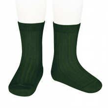 Load image into Gallery viewer, Ribbed short socks
