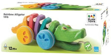 Load image into Gallery viewer, PlanToys - Dancing Alligator Rainbow Edition
