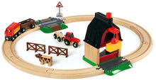 Load image into Gallery viewer, Brio 33719 Farm Railway Set, 20 Pieces Train Set
