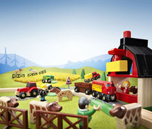 Load image into Gallery viewer, Brio 33719 Farm Railway Set, 20 Pieces Train Set
