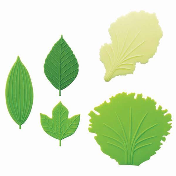 TORUNE BENTO SILICONE LETTUCE LEAF ROSE