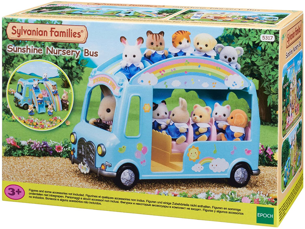 Sylvanian Families 5317 Sunshine Nursery Bus Playset