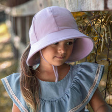 Load image into Gallery viewer, Ponytail Bucket Hat - Liliac

