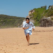 Load image into Gallery viewer, Lesimo Sand Free Kids Hooded Towel - Surf Fun
