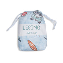 Load image into Gallery viewer, Lesimo Sand Free Kids Hooded Towel - Surf Fun
