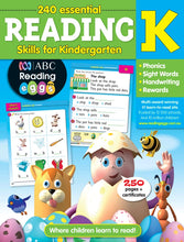 Load image into Gallery viewer, 240 Essential Reading Skills for Kindergarten
