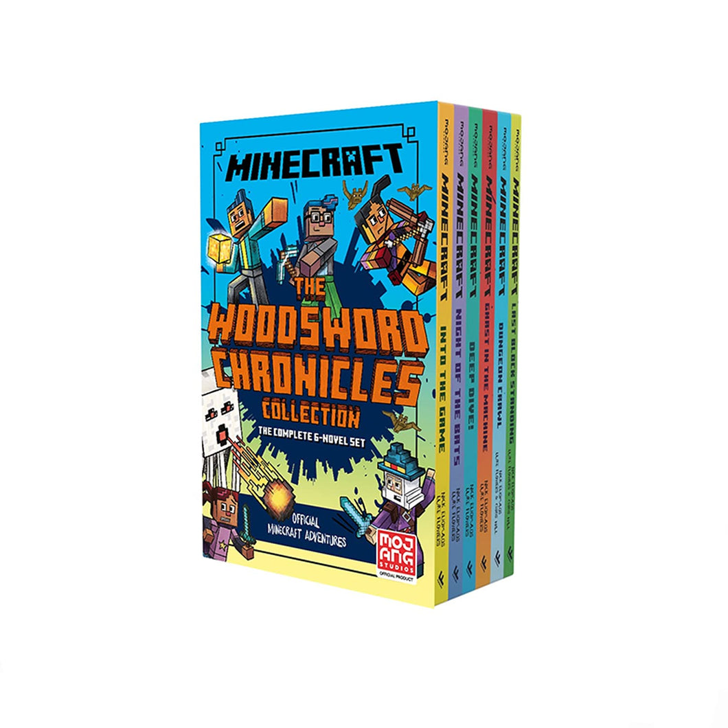 Minecraft Woodsword Chronicles 6 Book Slipcase Paperback