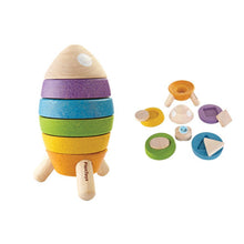 Load image into Gallery viewer, PlanToys - Stacking Rocket
